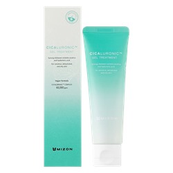 MZN CICALURONIC Гель для лица увлажняющий с cica-комплексом MIZON CICALURONIC GEL TREATMENT С/Г до 07.2025  скидка 20%