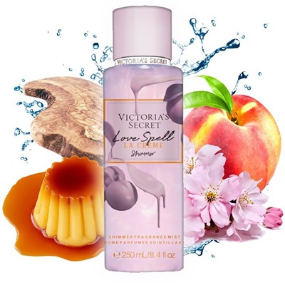 Парфюмированный спрей для тела Victoria's Secret Love Spell La Crème Shimmer