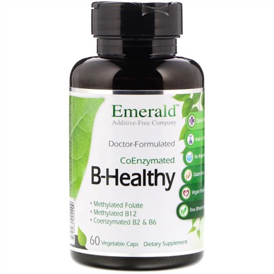 Emerald Laboratories, B-Healthy, 60 вегетарианских капсул