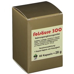 Folsaure (Фолсаьюр) 300 µg 60 шт