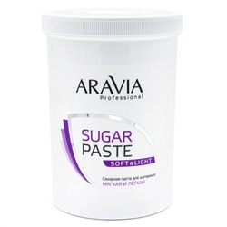 398588 ARAVIA Professional Сахарная паста для шугаринга "Мягкая и лёгкая" 1500 г/4