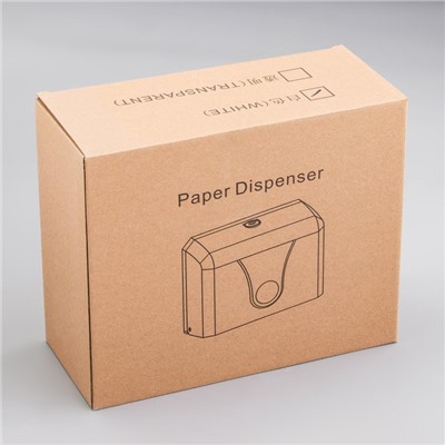 Диспенсер для бумажных листовых полотенец, нержавеющая сталь