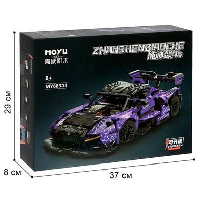 Конструктор SKELER RACING, 1227 деталей