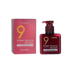 MAS 9PRO Бальзам для волос протеиновый MASIL 9 PROTEIN PERFUME SILK BALM 180ML (SWEET LOVE) брак/ скидка 10% Замята упаковка