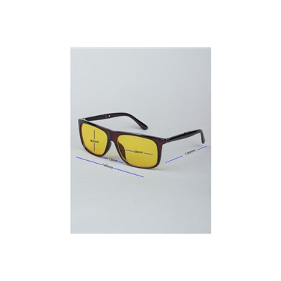 Очки для водителей BOSHI M043 C3 Коричневый Глянцевый Желтые линзы