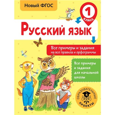 Русский язык. 1 класс. Все примеры и задания на все правила и орфограммы. Шевелёва Н. Н.