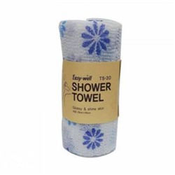 Мочалка для душа TAMINA Easy-Well Shower Towel (TS-30) (1 шт) (ЦВЕТ В АССОРТИМЕНТЕ, СКЛАД ВКЛАДЫВАЕТ РАЗНЫЕ)