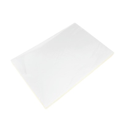 Бумага самоклеящаяся, формат A3, 100 листов, глянцевая, белая