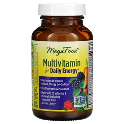 MegaFood, Мультивитамины для ежедневной энергии, 60 таблеток