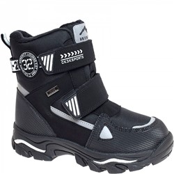 R125068635BK черн Ботинки зима для мальчиков (33-37.5)/8
