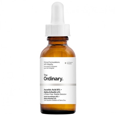 The Ordinary Ascorbic Acid 8% + Alpha Arbutin  Аскорбиновая кислота 8% + альфа-арбутин