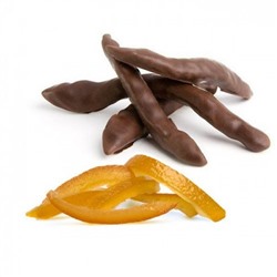 Апельсиновые корочки в темном шоколаде 500 гр/1 уп