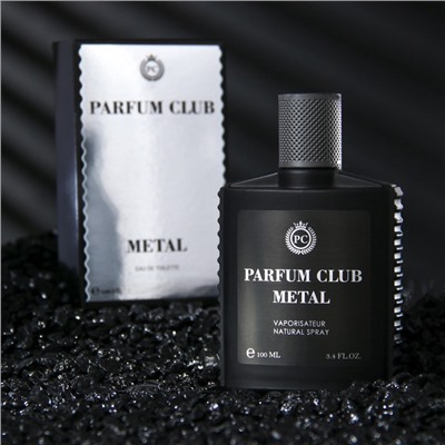 Туалетная вода мужская Parfum Club Metal, 100 мл (по мотивам Egoiste Platinum (Chanel)