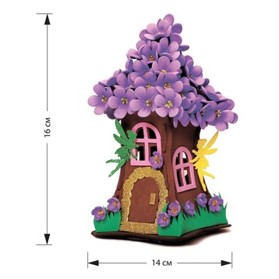 Набор для творчества «Украшение из фоамирана» «Фонарик» «Цветочный»