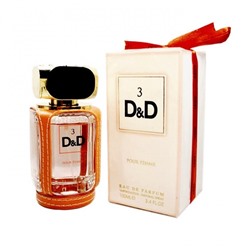 Парфюмерная вода D&D 3 Pour Femme (Dolce&Gabbana 3 L'Imperatrice) женская ОАЭ