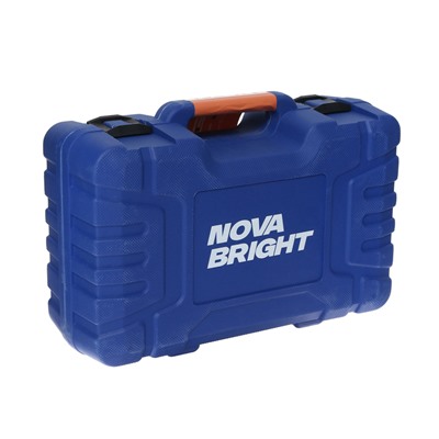 Компрессор автомобильный Nova Bright АК-75L, 75 л/мин, 150 PSI, кейс с инструментами