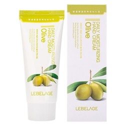 Крем для рук с экстрактом оливы LEBELAGE DAILY MOISTURIZING OILVE 100 мл