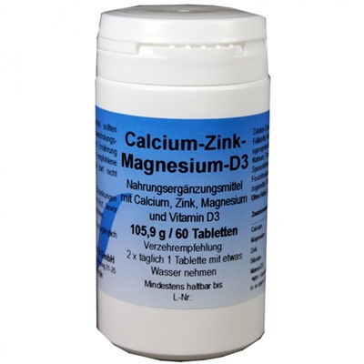 Calcium-Zink-Magnesium-D3 (Кальциум-зинк-магнесиум-д3) 60 шт