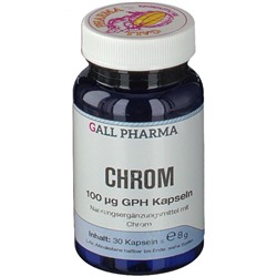 GALL PHARMA Chrom 100 µg GPH Капсулы, 30 шт
