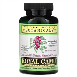 Whole World Botanicals, Royal Camu, 350 мг, 140 вегетарианских капсул