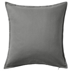 GURLI ГУРЛИ, Чехол на подушку, серый, 50x50 см