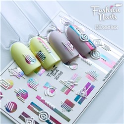 Fashion Nails, Слайдер-дизайн 3D/99