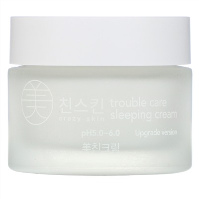 Crazy Skin, Trouble Care, ночной крем, 50 г