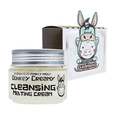 ЕЛЗ Donkey Piggi Крем для лица очищающий с молоком ослицы Donkey Creamy Cleansing Melting Cream
