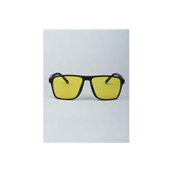 Очки для водителей антифары BOSHI M048 C2 Черный Матовый Желтые линзы