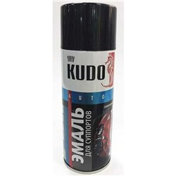 Краска для суппортов KUDO черная, 520 мл, аэрозоль    KU-5214