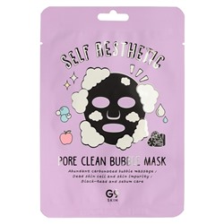 Маска для лица тканевая G9skin Self Aesthetic Pore clean Bubble mask 23мл