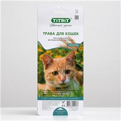 Трава TiTBiT для кошек, пшеница, 50 г