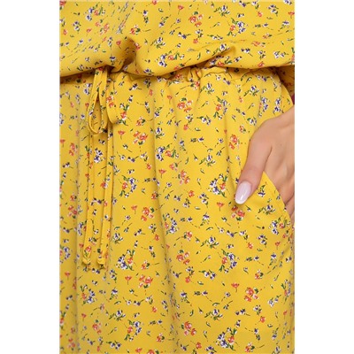 Платье "Виолетта" (желтое) П8905