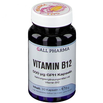GALL PHARMA Vitamin B12 30 шт