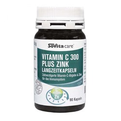 Sovitacare (Совитэйкэр) Vitamin C 300 plus Zink Langzeitkapseln 90 шт