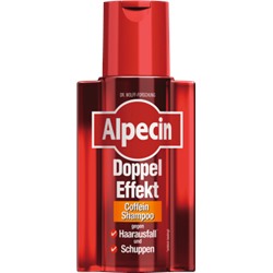 Alpecin Doppel Effekt, Шампунь для ВолосДвойного Действия от Перхоти и Выпадения Волос с Экстрактом Кофеина 200 мл