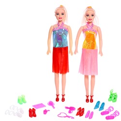 Кукла модель «Сестра» с аксессуарами, МИКС, в пакете