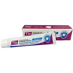 Зубная паста Tio (Тио) Family Максимальная защита, 100 мл