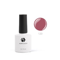 ADRICOCO Цветной гель-лак для ногтей №120, ягодный микс, 8 мл
