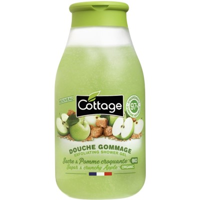 Гель-гоммаж для душа Cottage Exfoliating Shower Gel «Яблоко», 270 мл