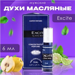 Духи масляные мужские Excite, 6 мл