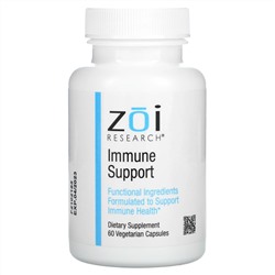 ZOI Research, поддержка иммунитета, 60 вегетарианских капсул