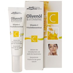 medipharma (медифарма) cosmetics Olivenol & Vitamine Vitamin C Frischekonzentrat 15 мл