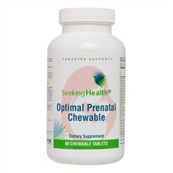 Seeking Health, Optimal Prenatal, 60 жевательных таблеток