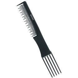 Dewal Расчёска для начёса / Эконом CO-6505, пластик, 19 см, черный