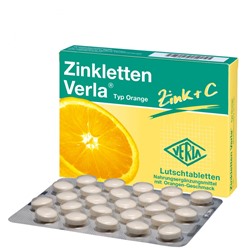 Zinkletten (Цинклеттен) Verla Orange 100 шт