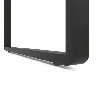 Стол письменный лофт DQ MADRID М-2,  1400*600*770, Черный/Серый графит ЛДСП
