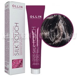Ollin Silk Touch Безаммиачный стойкий краситель 3/0 Темный шатен 60мл