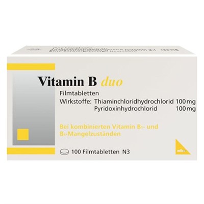 Vitamin (Витамин) B duo 100 шт
