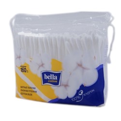 Ватные палочки Bella (Белла) мягкая упаковка, 160 шт
